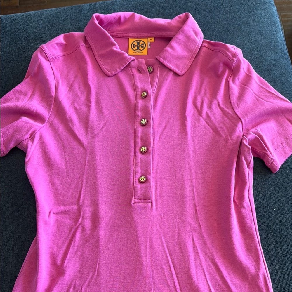 Tory Burch Pink Polo Women’s Shirt